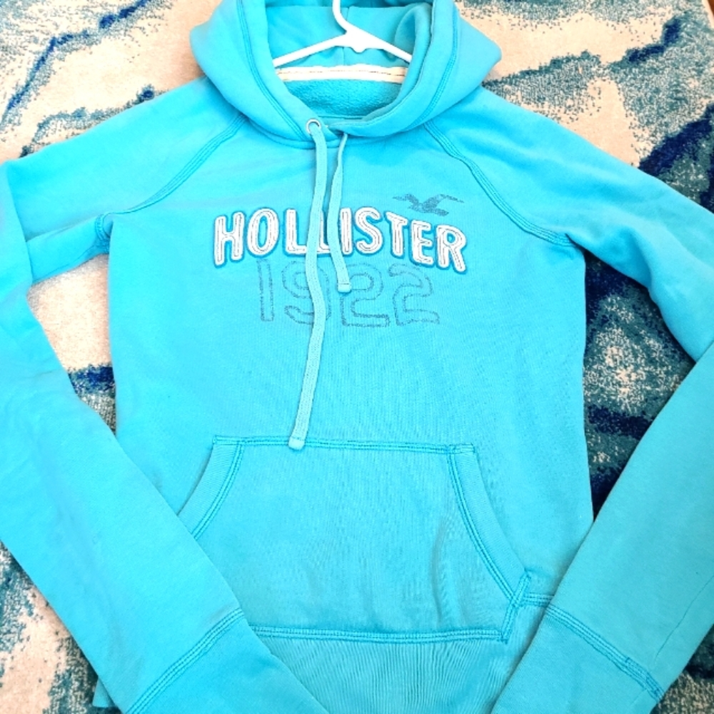 Vintage Hollister Sweatshirt, Robin egg blue, L
